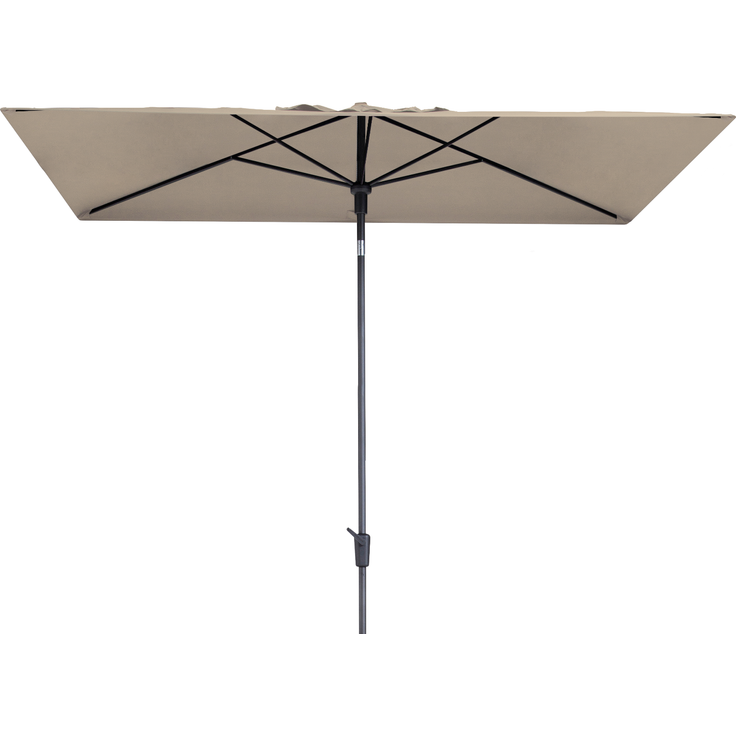 Madison MIKROS Sonnenschirm 300x200cm Gartennschirm natur