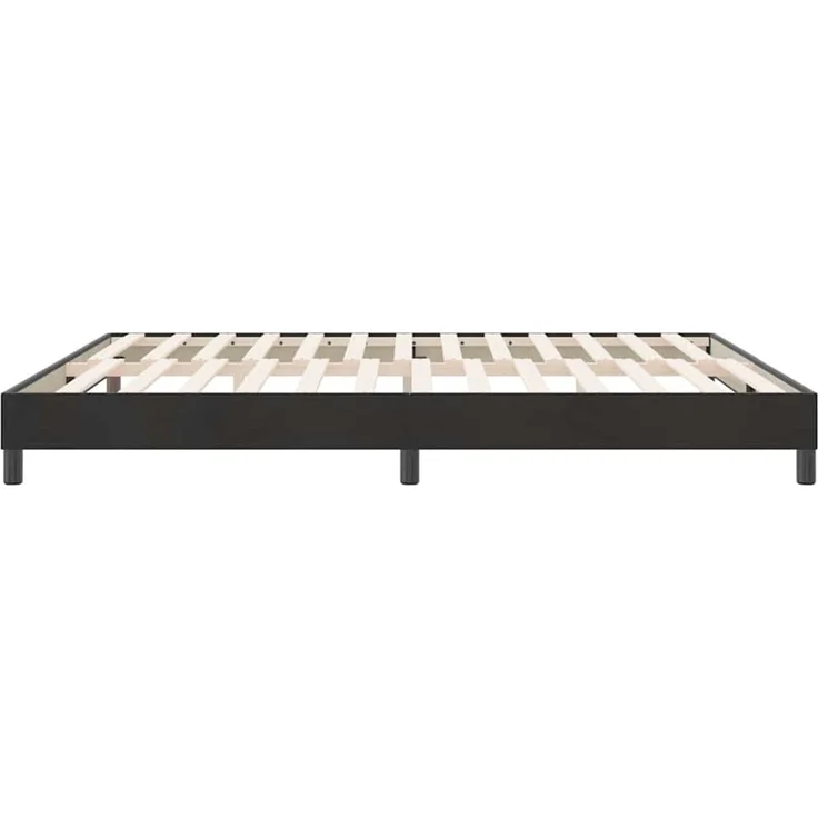 vidaXL Boxspringbett ohne Matratze Schwarz 180x210 cm Samt 3315839 – Bild 6