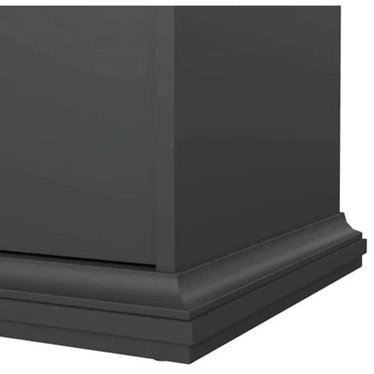 Dmora Kommode mit Vier Schubladen, Farbe Grau, 96,2 x 86,9 x 48,5 cm – Bild 7