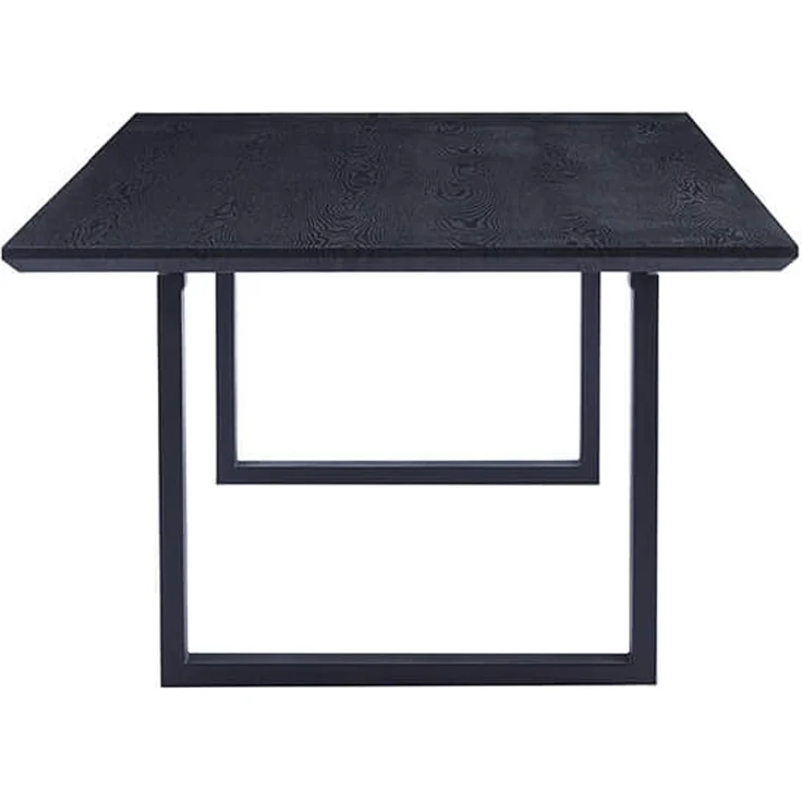 HOME DELUXE Essgruppe Eckig AVENCIA inkl. U-Fuß - 240 x 120 cm Dark Oak 8 Stühle – Bild 7