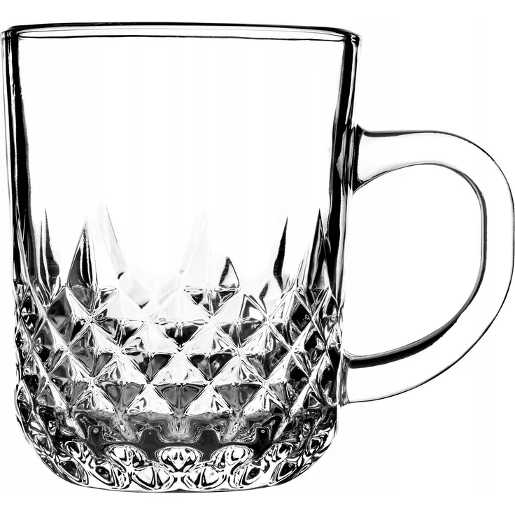 KADAX 6x Tee- und Kaffeegläser, 230 ml, Getränkeglas-Set mit Griff – Bild 4