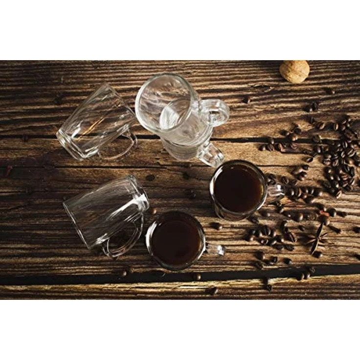 6 Espresso Gläser 90ml Espressotassen Tasse Espressoglas Kaffeegläser Espresso – Bild 7