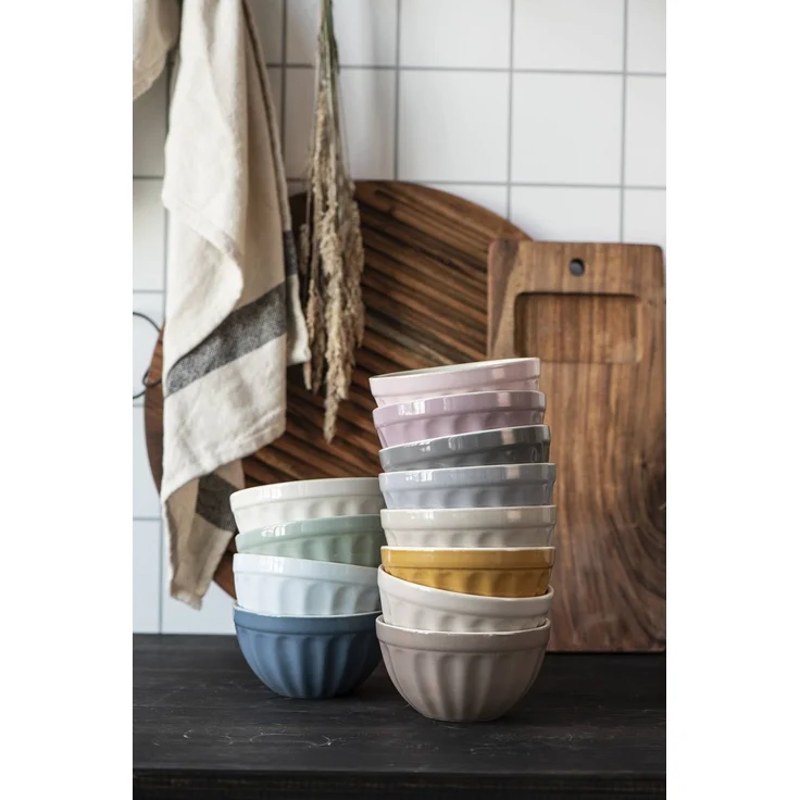 Farbauswahl Schale Schüssel Keramik Mynte 400 ml Ib Laursen 2078 18 french grau – Bild 5