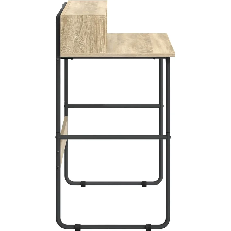 vidaXL Schreibtisch mit Stauraum Sonoma-Eiche 100 x 50 x 91 cm 8008027 – Bild 4