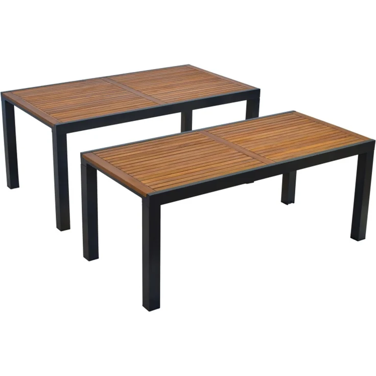 Tinos Gartenmöbel Set 9tlg, Klappsessel & Flex Ausziehtisch – Bild 5
