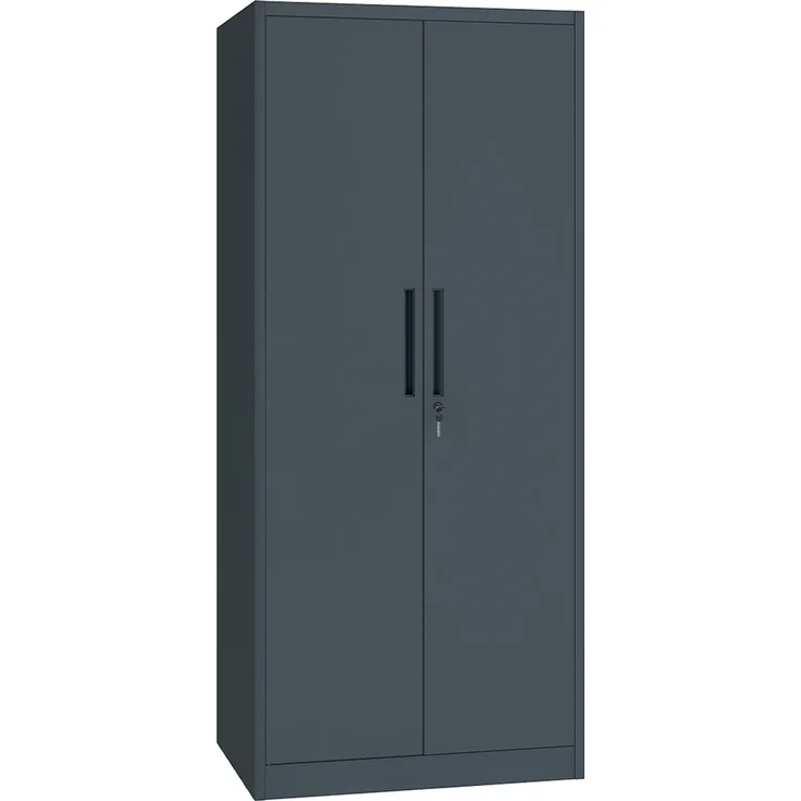 STEELSØN 'Regulus' Aktenschrank, Metall, anthrazit, 175x40x80 cm, abschließbar, Metallschrank mit 5 Fächern, geeignet als Werkzeugschrank – Bild 13