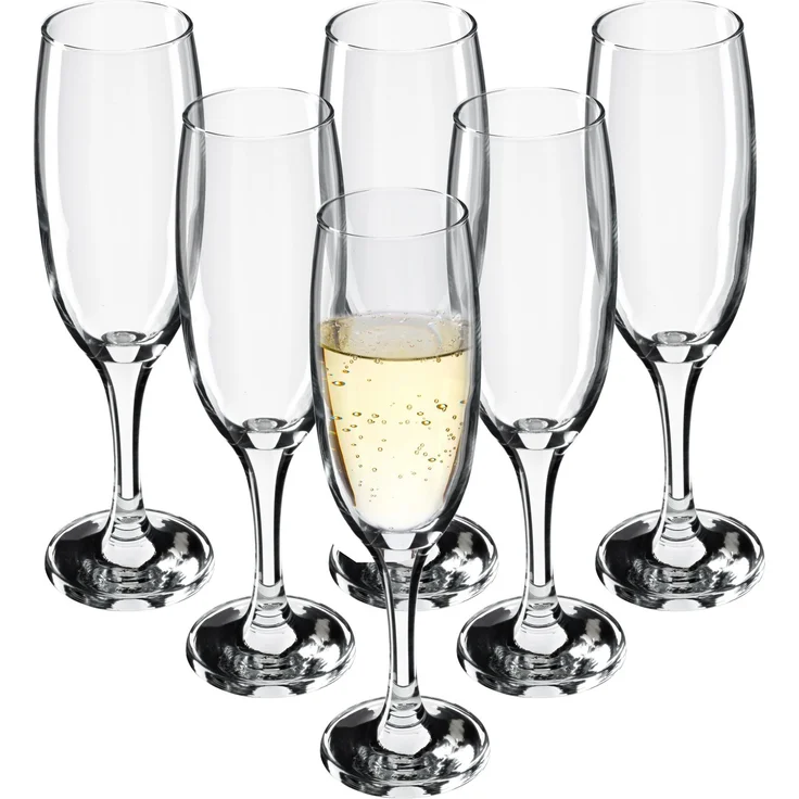 KADAX Champagnergläser 220 ml, 6er-Set – Bild 1