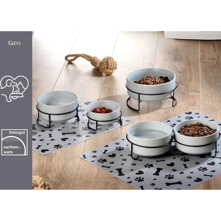Ritzenhoff & Breker Taro Hunde-Napfset ø 17 cm mit Unterlage – Bild 3