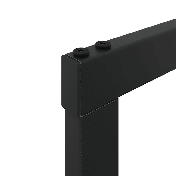 vidaXL Brennholzregal Schwarz 100x30x209 cm Stahl 4018469 – Bild 8