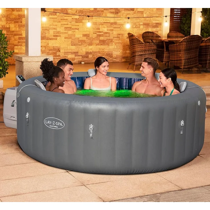 Bestway Energiespar-Whirlpool 216 x 80 cm Santorini HydroJet Pro | max. 7 Personen | App-Steuerung – Bild 3