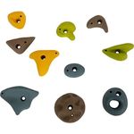 Legler Klettersteine Adventure 10-tlg, Kletterelemente für Kletterwand, Metall, 12311