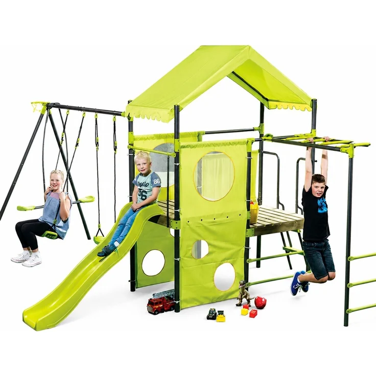 grosser Kinderspielplatz zum Schaukeln, Klettern, Wippen #4539 – Bild 1