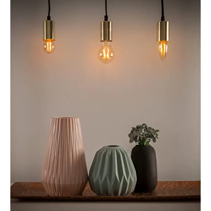 Müller-Licht Retro LED Lampe Filament E14, 2,9 W ersetzt 25 W, klar, warmweiß (2700 K) – Bild 2