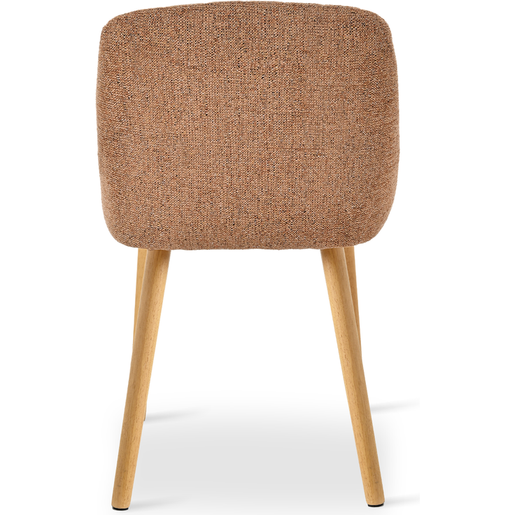 GOEURVANT 993 Esszimmerstühle 6er-Set, Chenille - Orange – Bild 6