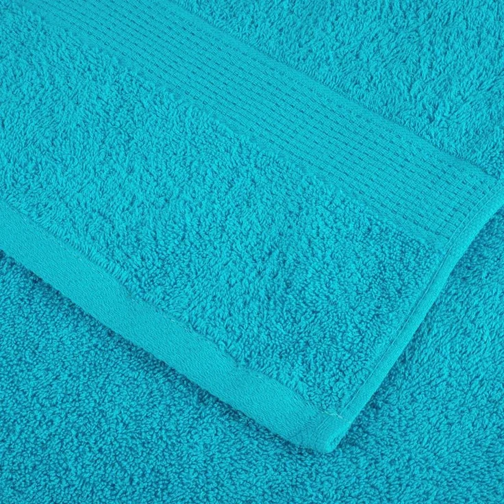 vidaXL Gästetuch SOLUND 4 pcs Türkis 15 x 21 cm 550 gsm 137441 – Bild 4