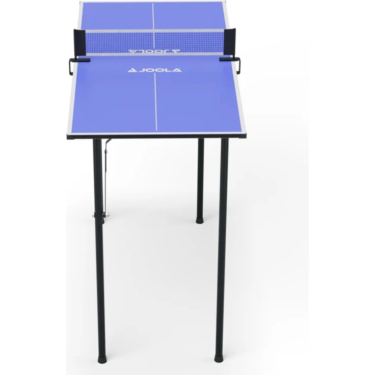 Joola 'Mini' Indoor-Tischtennisplatte, mit Netzgarnitur, Pressspan, blau, 90 x 45 x 76 cm – Bild 2