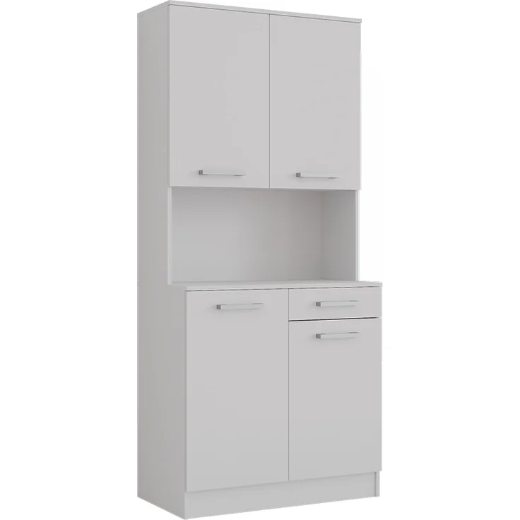 Küchenbuffet Raul Weiß 83.6 x 188.5 cm mit 4 Türen & 1 Schublade Vicco – Bild 1