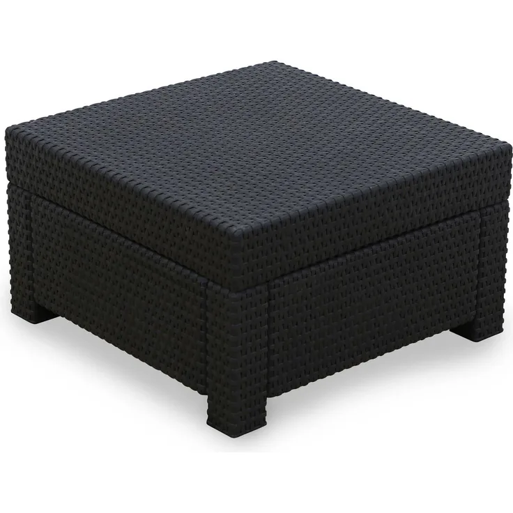 Keter Provence Tisch anthrazit, Gartentisch, wetterfest, Outdoor, Gartenmöbel