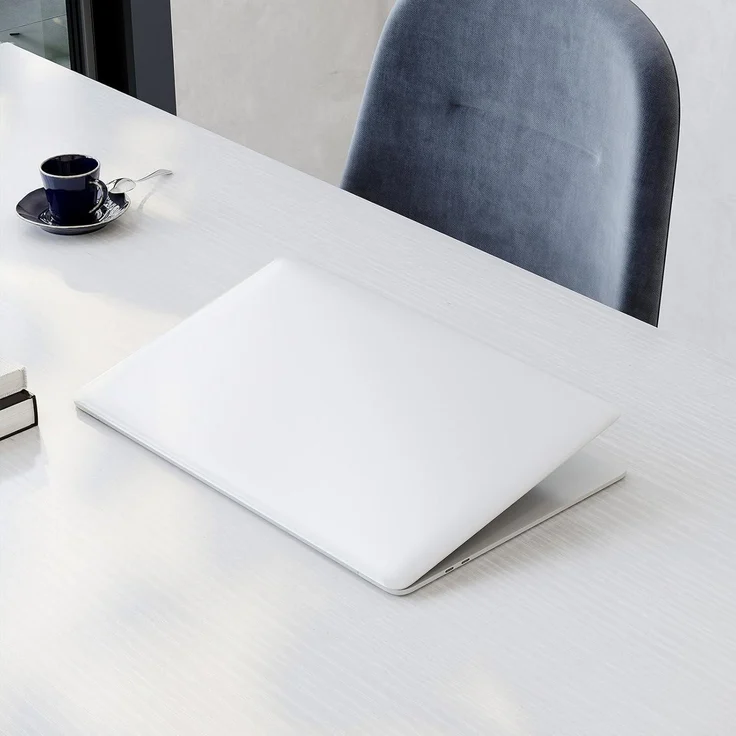 ODK Klein Schreibtisch Weiß 100×48cm Computertisch mit Aufbewahrungstasche – Bild 7