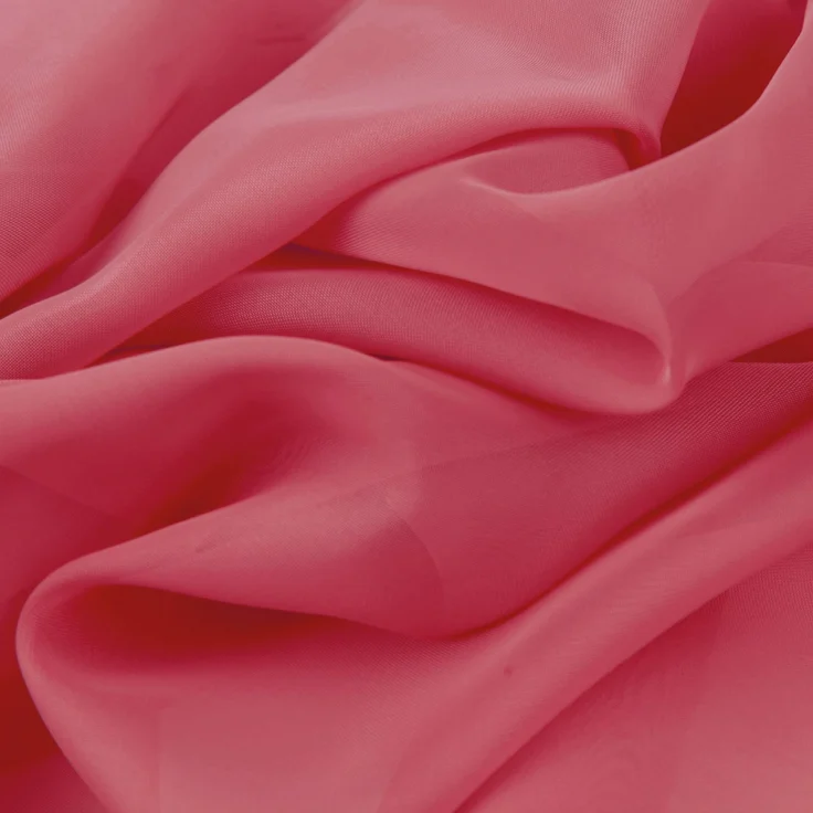 Bestlivings Flächenvorhang Elena (B x H) 60 x 260 cm inkl. Zubehör Himbeere, transparenter einfarbiger Schiebevorhang, in vielen Farben – Bild 9