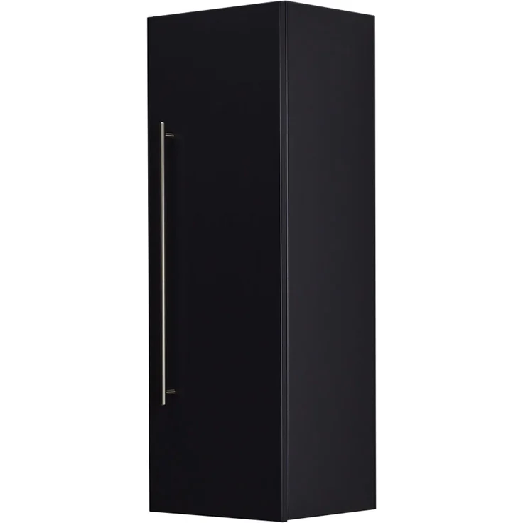 Hochschrank 100 cm schwarz : Schwarz – Bild 4