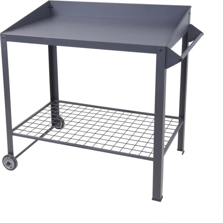 Mobiler Pflanztisch DIANA Blumentisch Gartentisch Ablage Garten Terrasse Tisch – Bild 2