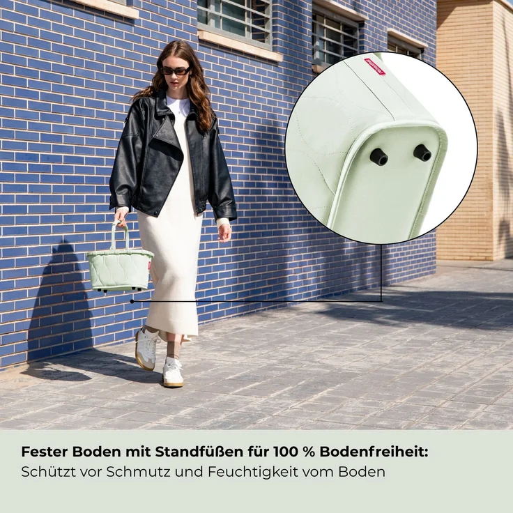 reisenthel Carrybag BN5058 carrybag XS puffer iced matcha Einkaufskorb Tragekorb – Bild 4