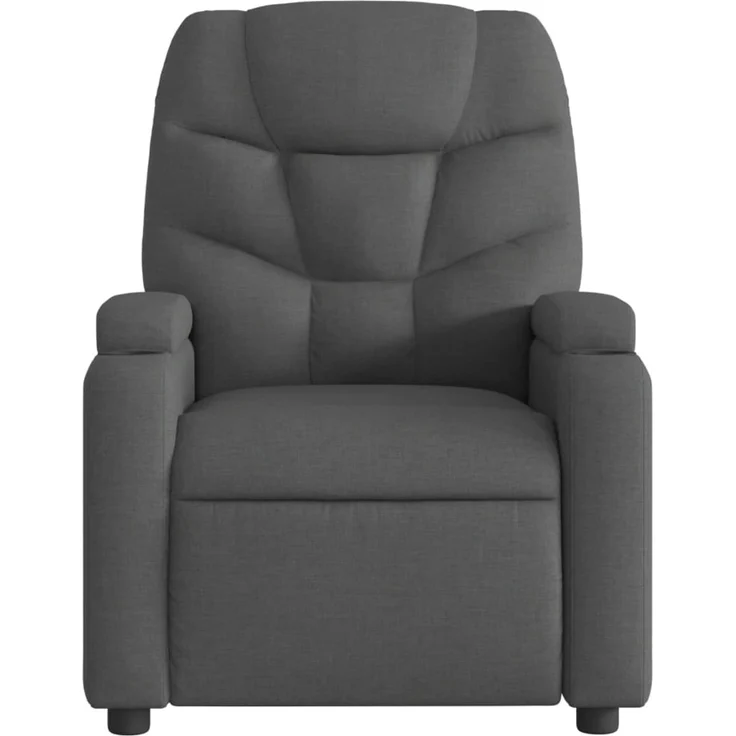vidaXL Massage-Relaxsessel, Stoff, Dunkelgrau 3206033 – Bild 6