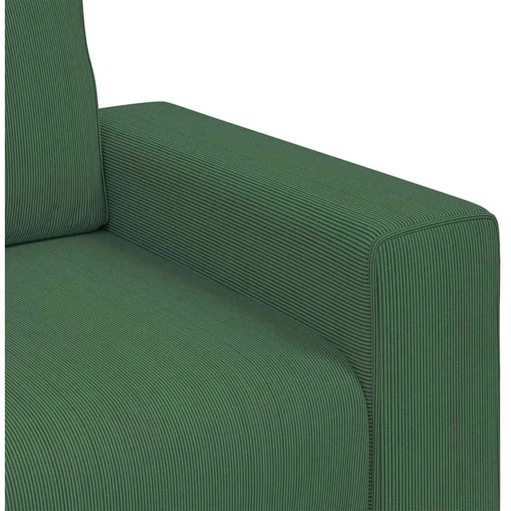 vidaXL Sessel Dunkelgrün 100x77x82 cm Cordstoff 4105190 – Bild 6