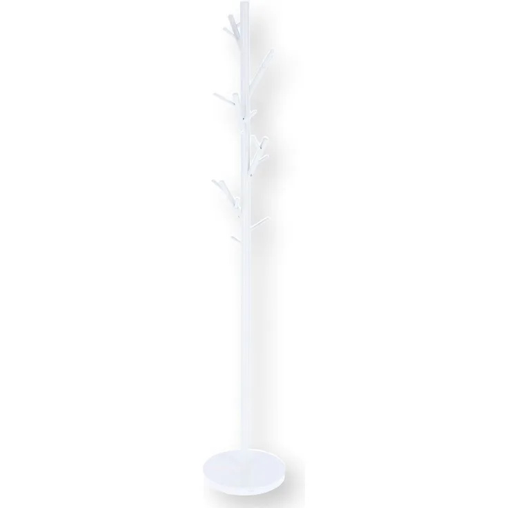 Kleiderständer Tree aus Metall, Weiß
