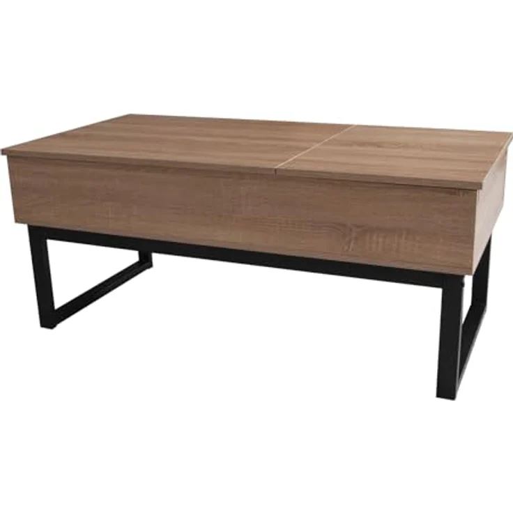 WEBER INDUSTRIES Couchtisch Flower klappbare Platte, weiß, Füße aus verchromtem Metall – Bild 7