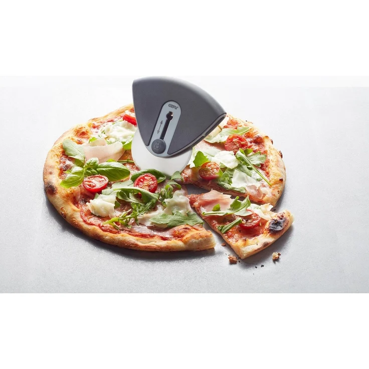 GEFU Pizzaschneider Pizzaschneider ROMA Edelstahl Pizzamesser Pizzarol – Bild 2