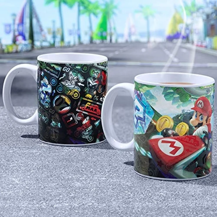 Paladone Mario Kart Heat Change Mug Eins/Eine(r) 0 3 l Mehrfarbig Keramik Universal 1 Person(en) – Bild 3