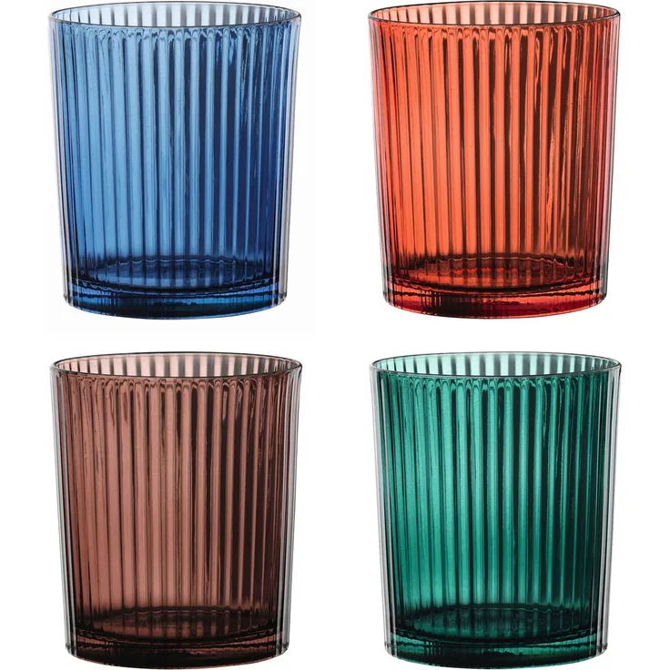 Nachtmann Aperitivo Tumbler Colori 106468, Set 4-tlg. Bunt