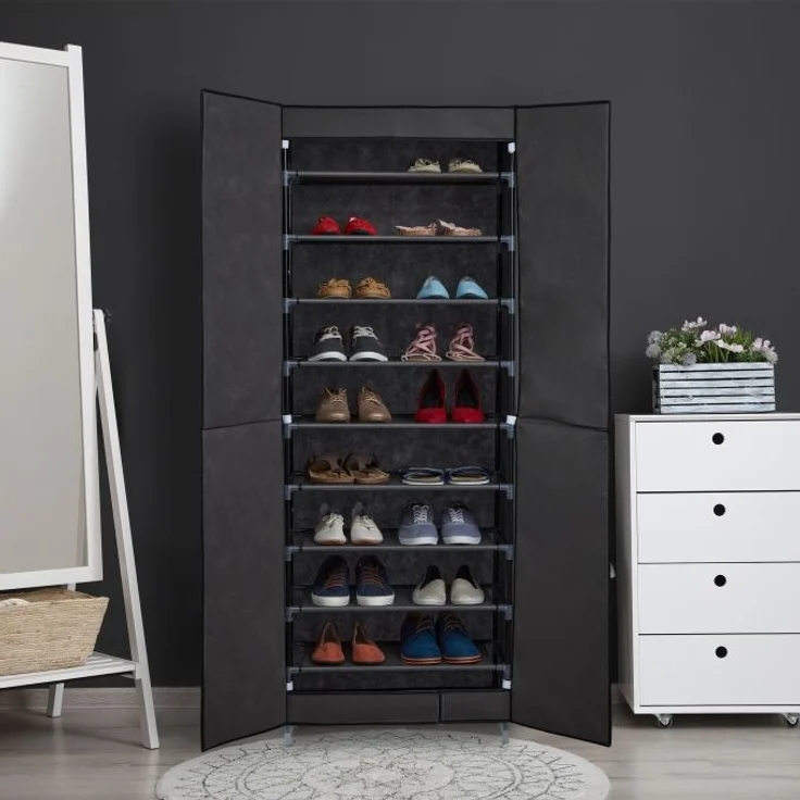 Schuhschrank Stoff 30 Paar Schuhe – Bild 2