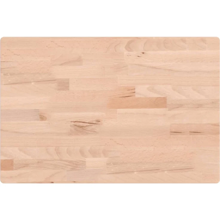 vidaXL Tischplatte 60x40x4 cm Rechteckig Massivholz Buche 3188887 – Bild 2