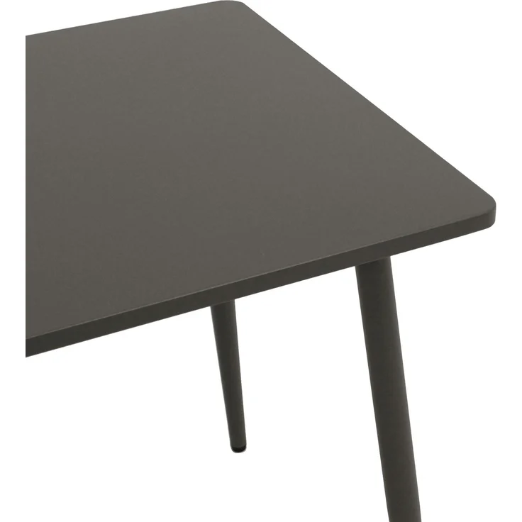 DEGAMO DENVER Bistrotisch, Stahl, anthrazit, 70x70cm – Bild 3