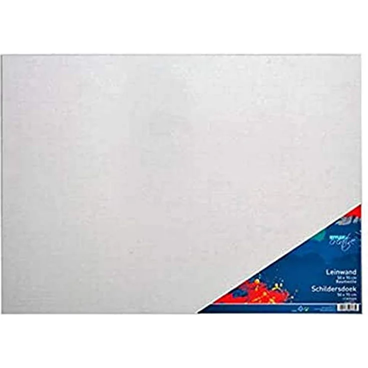 Stylex 28663, Leinwand 50 x 70 cm aus 100% Baumwollgewebe, grundiert und rückseitig geheftet – Bild 1