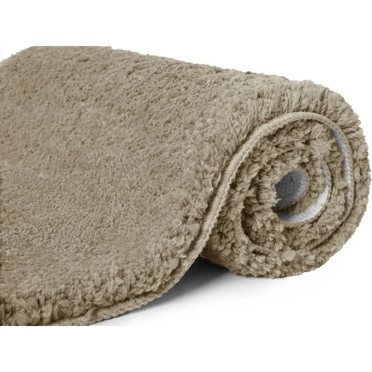 OTTO home Badematte Sanremo Standard, Badvorleger, Badezimmer Teppich, sehr weich, Höhe 30 mm, rutschhemmend beschichtet, schnell trocknend, fußbodenheizungsgeeignet, Polyester, rechteckig, Badteppich, unifarben, rechteckig, rund & als 3-tlg. Set erhäl... – Bild 3