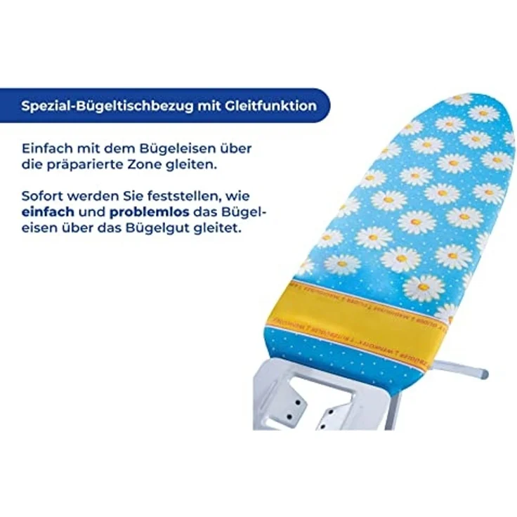 Maximex Bügelbrettbezug Margie, 128 x 54 cm, Blitzbügel-Zone – Bild 2