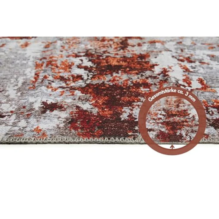 LUXOR living Teppich Lago, rechteckig, Höhe: 6 mm, faltbarer Teppich, modernes Design, waschbar, In- und Outdoor geeignet – Bild 5