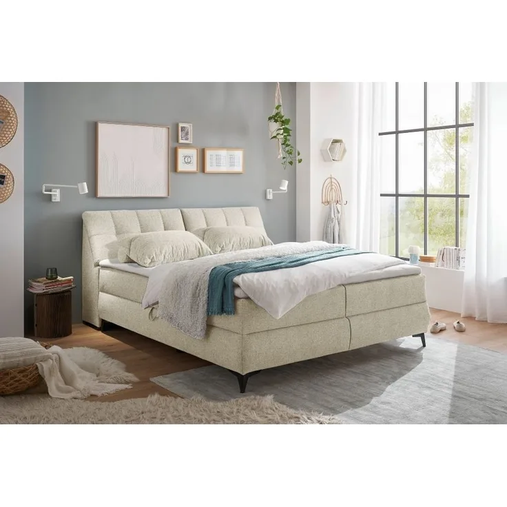 ED Exciting Design Boxbett Atlantis: Flachgewebe, Bettkasten, Topper – Myhomelando, verschiedene Größen & Farben