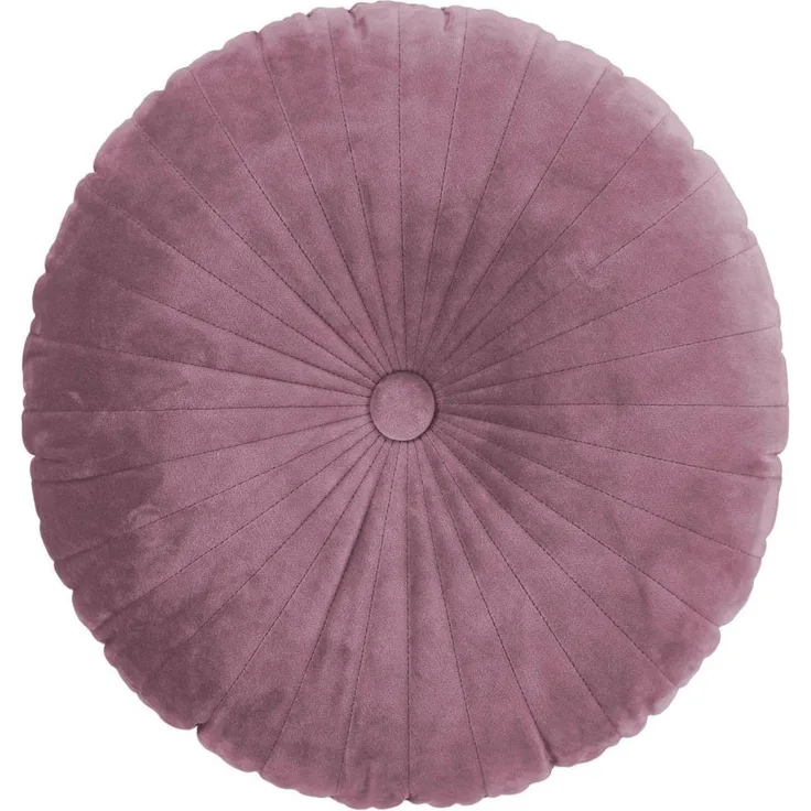 Essenza Dekokissen Naina, runde Form und aus weichem Samt