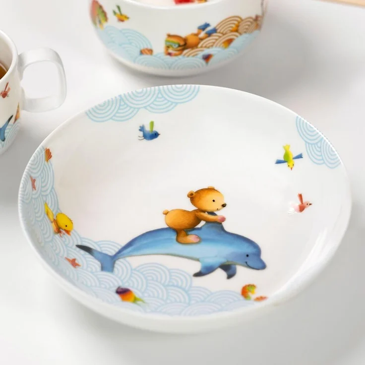Villeroy & Boch Happy as a Bear Kinderteller tief – Bild 2