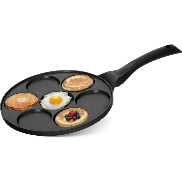 Pancakes Bratpfanne Pancake Pfannkuchen 3-fache Beschichtung Spiegeleier Oladji – Bild 2