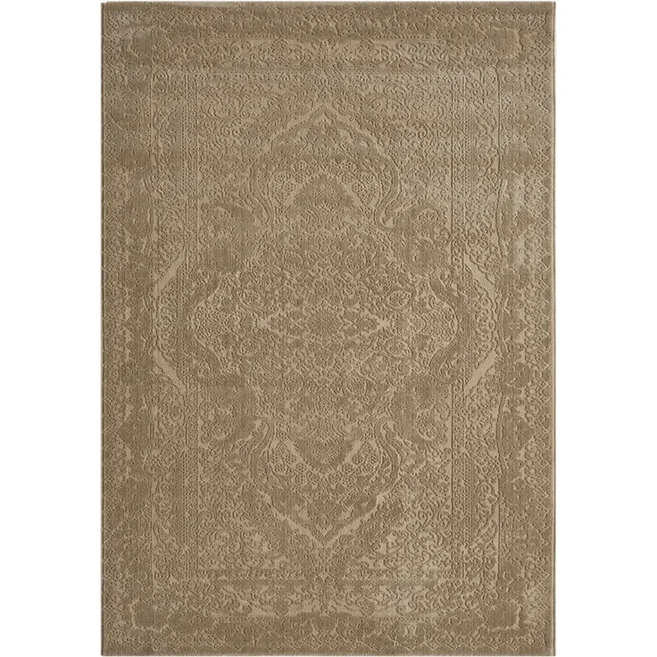 Vimoda Orientteppich Costalight, Klassischer und moderner Teppich, Rechteckig, Höhe: 8 mm, Orient Design, Hoch-Tief Effekt 3D, Vintage, Wohnzimmer, Schlafzimmer – Bild 2