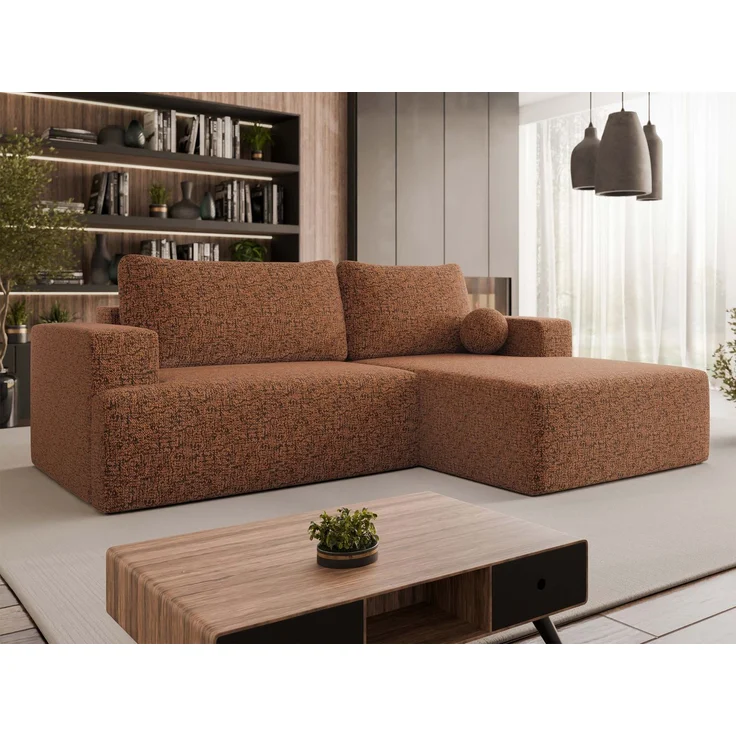 Ecksofa Mivo (Farbe: Bella 40, Seite: Rechts) – Bild 2