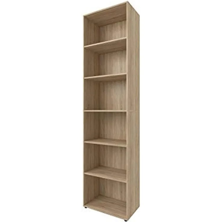 Aktenregal >Trio< in Sonoma-Eiche - 57x226x33cm (BxHxT)