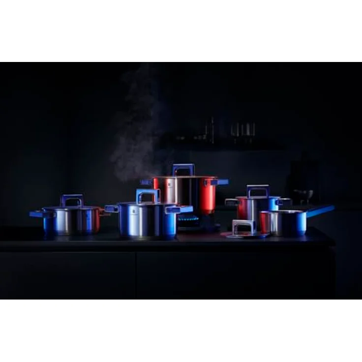 Kochtopf-Set Ultimate Cool 9-tlg, Edelstahl, Silber, 29 x 28 x 51 cm – Bild 3