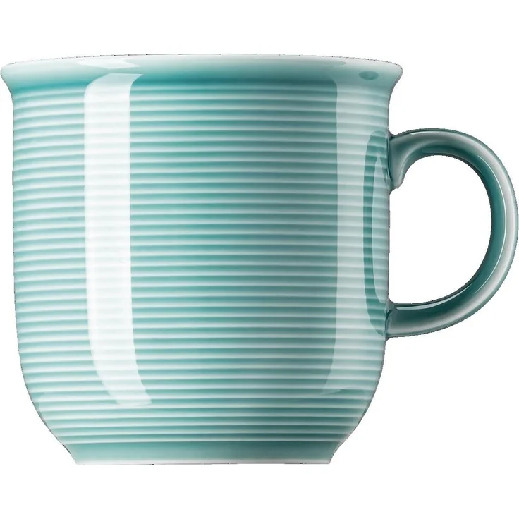Thomas Trend Colour Becher mit Henkel groß, Henkeltasse, Porzellan, Ice Blue, 360 ml, 11400-401921-15571